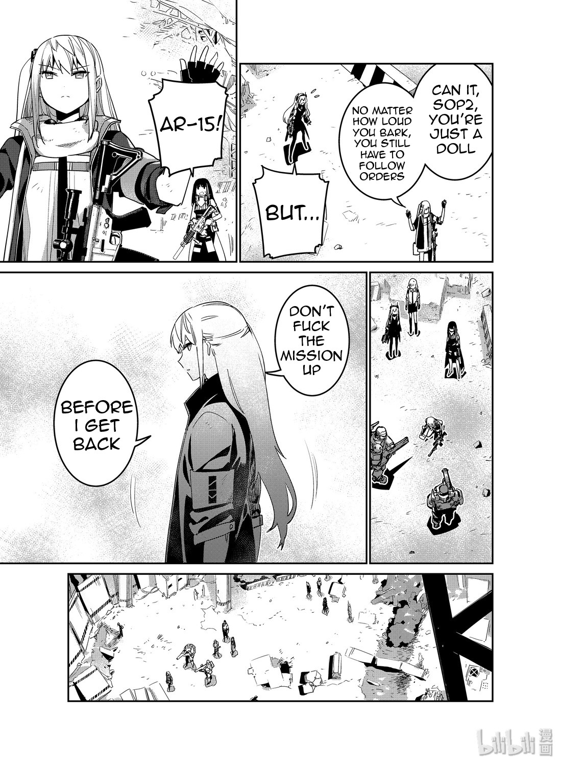 Girls' Frontline Chapter 13 page 3 - Chapter 13: Log. 013 Pursuit