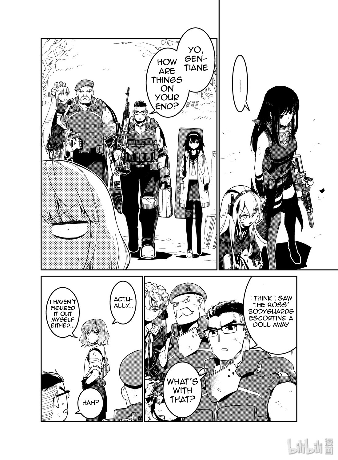 Girls' Frontline Chapter 13 page 4 - Chapter 13: Log. 013 Pursuit