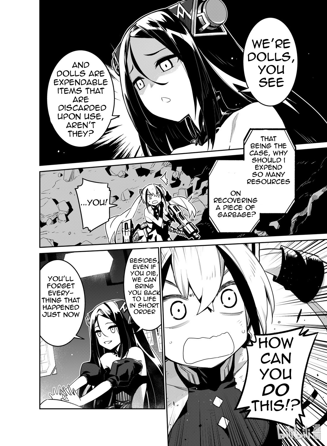 Girls' Frontline Chapter 14 page 4 - Chapter 14: Log. 014 Cat and Mouse