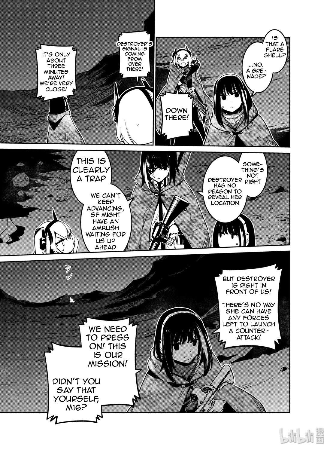 Girls' Frontline Chapter 14 page 9 - Chapter 14: Log. 014 Cat and Mouse