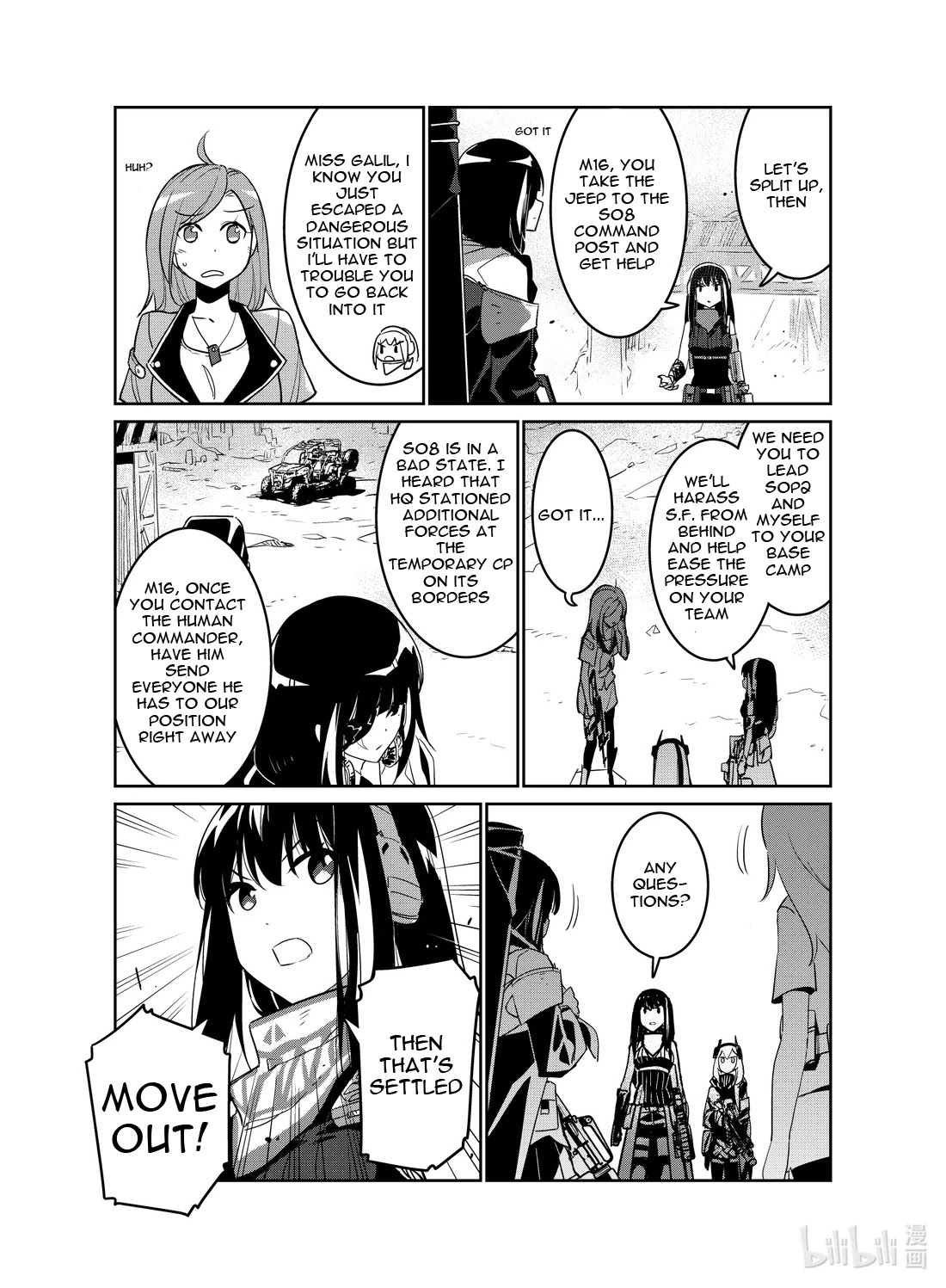 Girls' Frontline Chapter 20 page 13 - Chapter 20: Log. 020 Desert