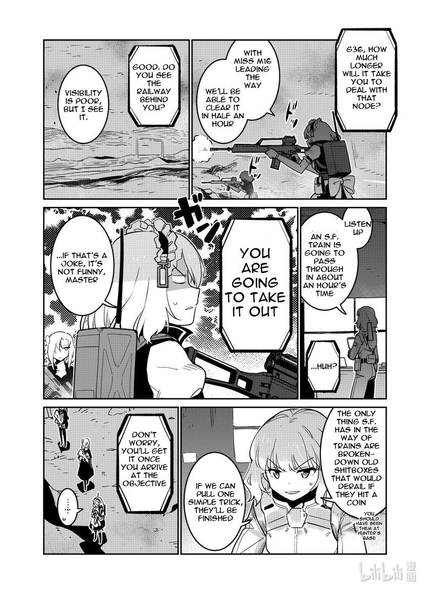 Girls' Frontline Chapter 22 page 8 - Chapter 22: Log. 022 Captain