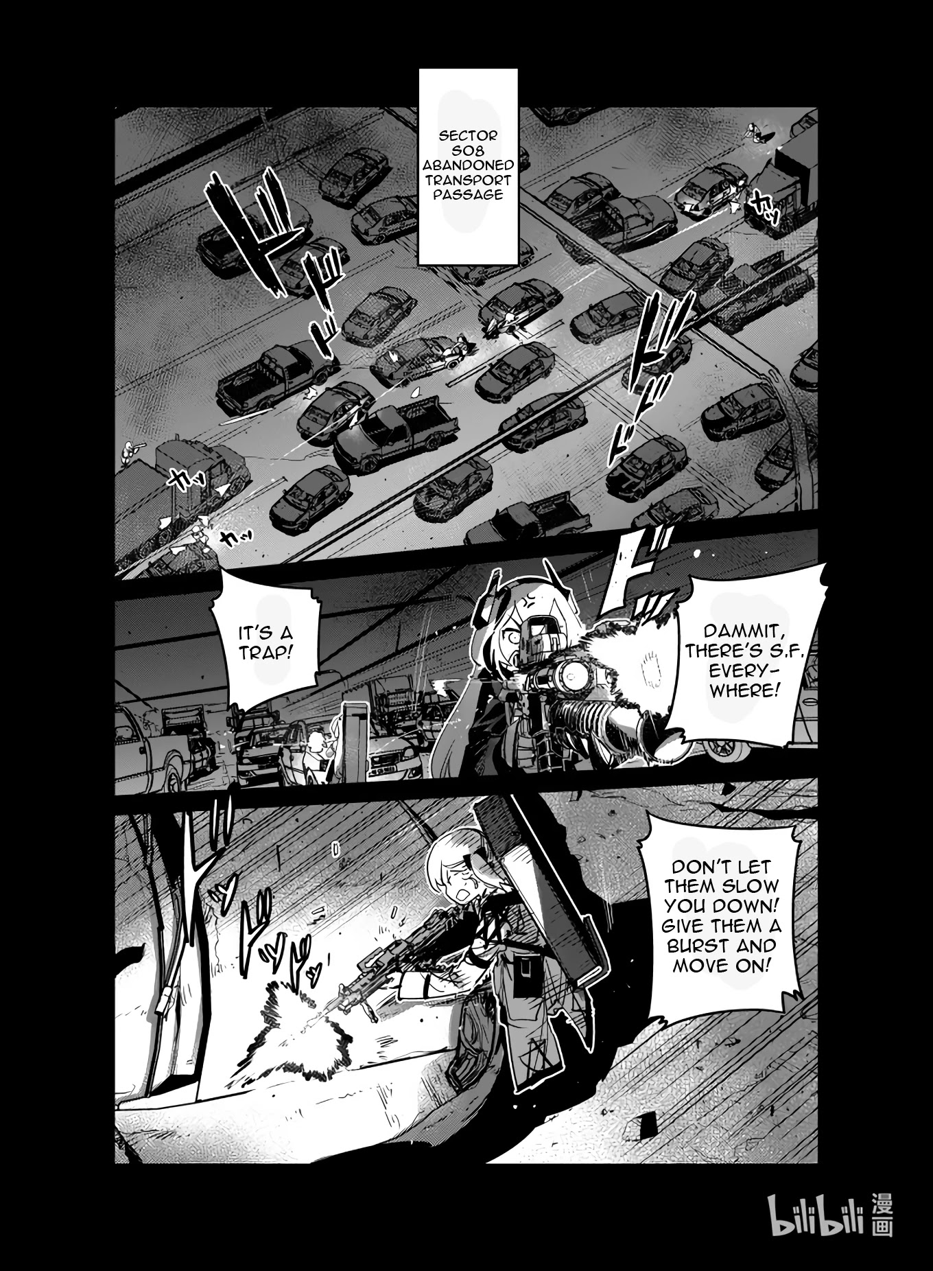 Girls' Frontline Chapter 23 page 1 - Chapter 23: Log. 023 Homunculus