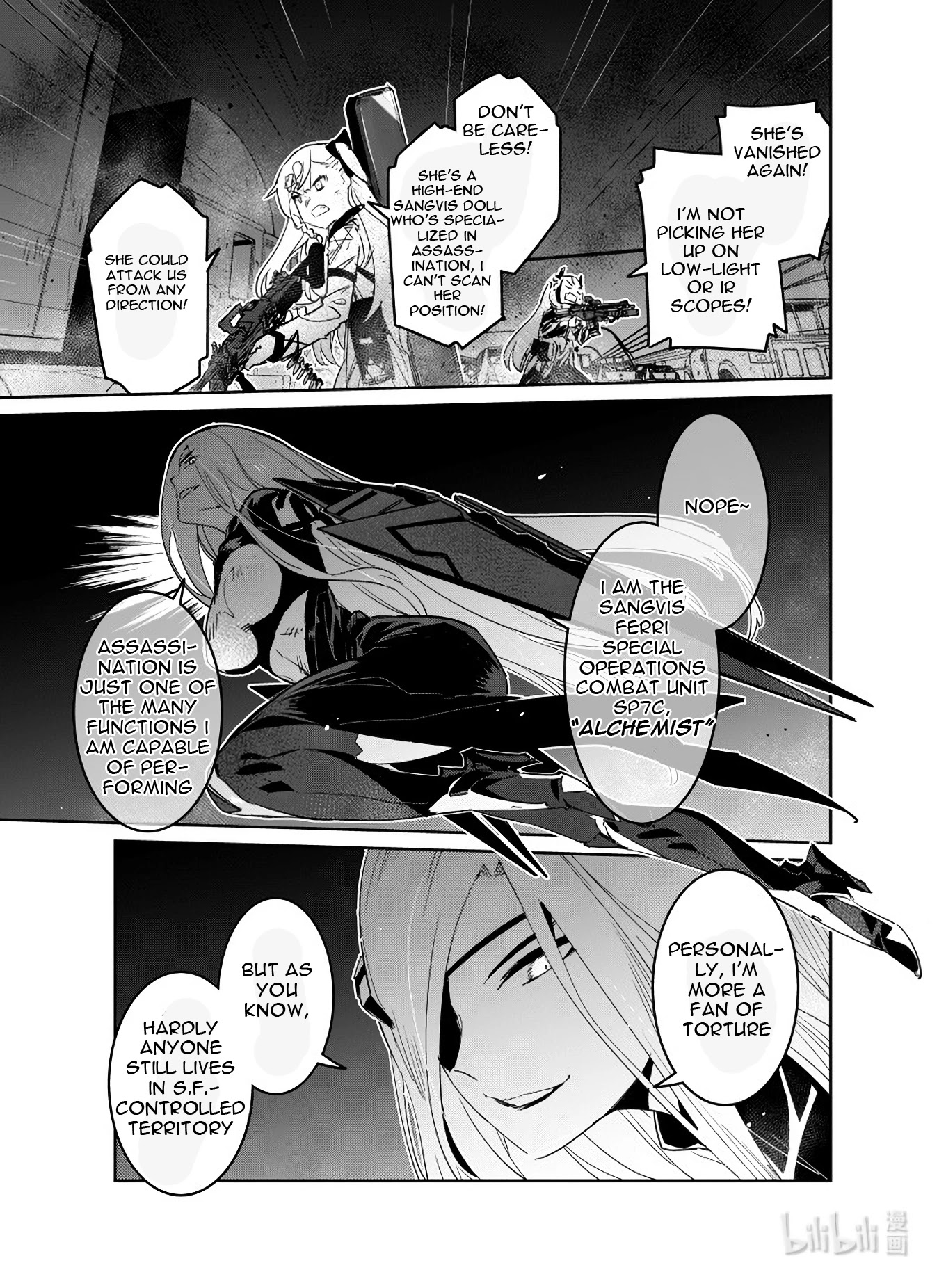 Girls' Frontline Chapter 23 page 14 - Chapter 23: Log. 023 Homunculus