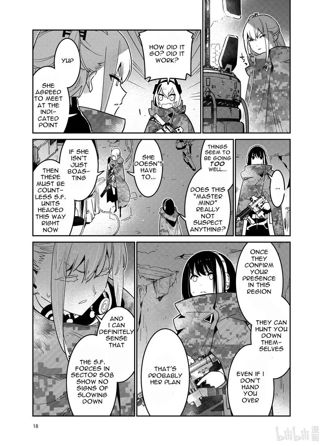 Girls' Frontline Chapter 24 page 18 - Chapter 24: Log. 24 Comet