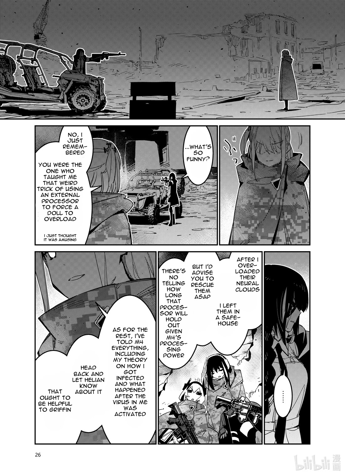 Girls' Frontline Chapter 24 page 26 - Chapter 24: Log. 24 Comet