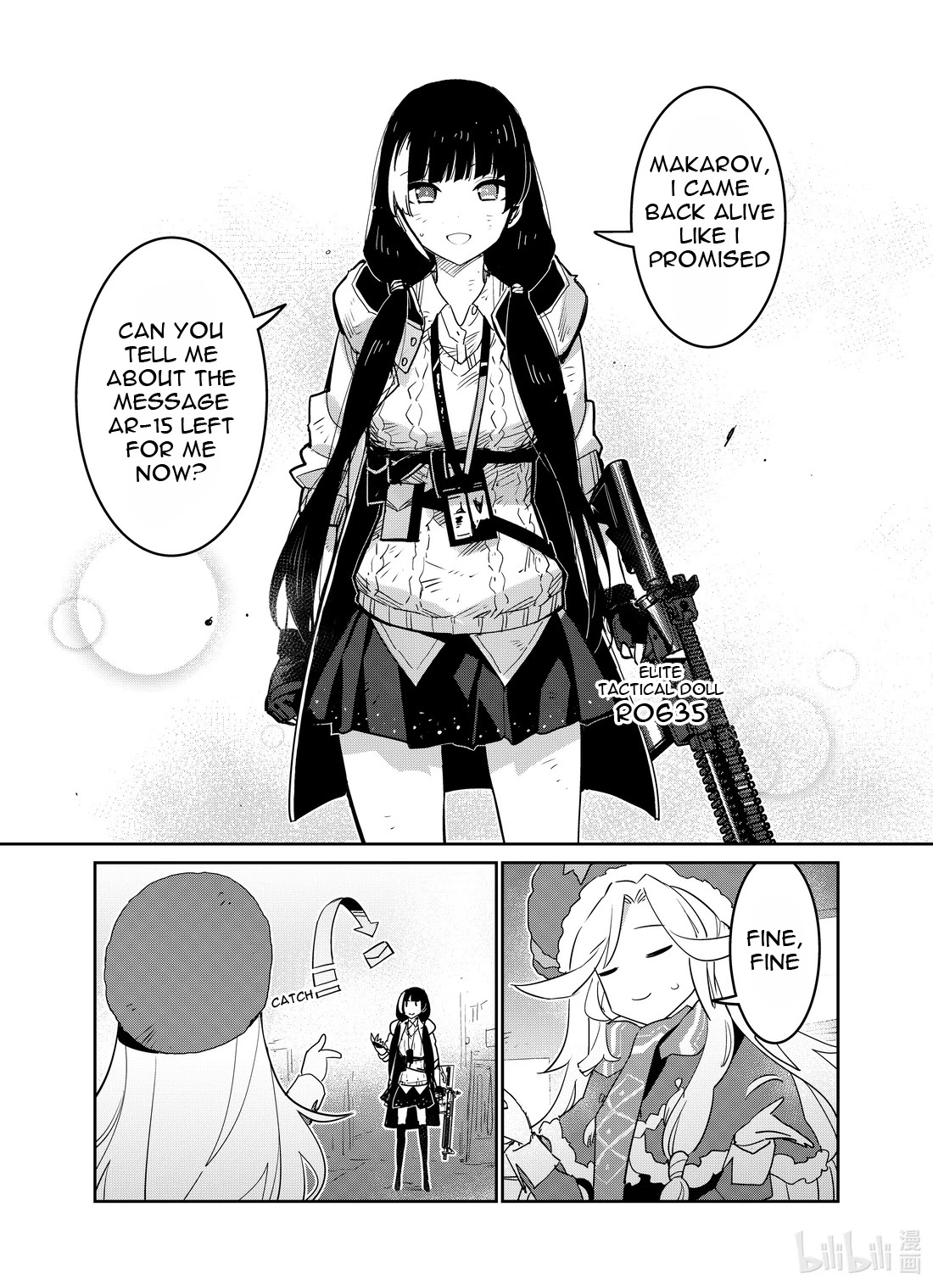 Girls' Frontline Chapter 25 page 33 - Chapter 25: Log. 025 Wish