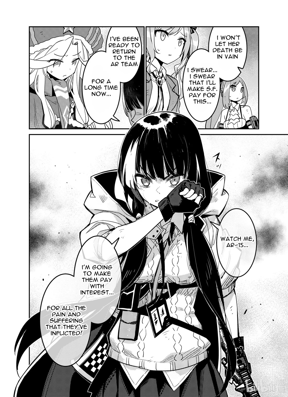 Girls' Frontline Chapter 25 page 36 - Chapter 25: Log. 025 Wish
