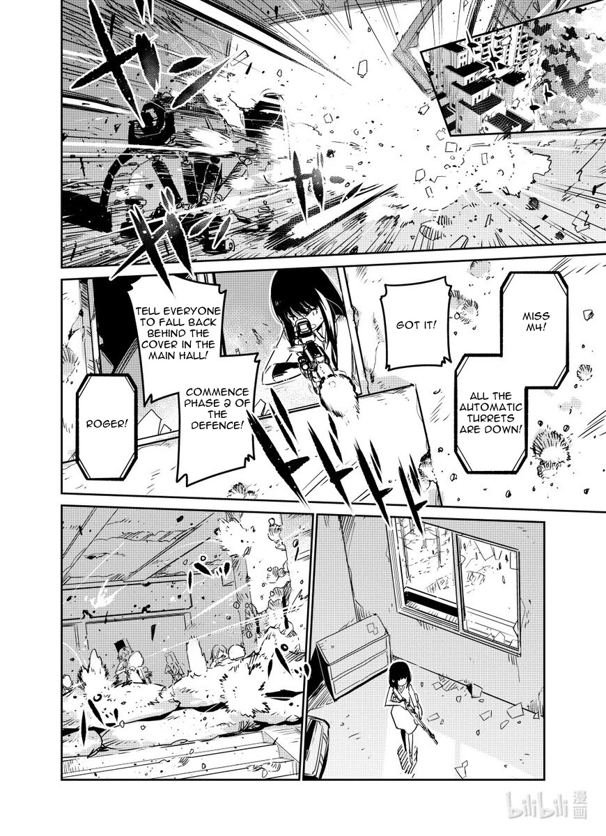 Girls' Frontline Chapter 27 page 14 - Chapter 27: Log. 027 Raid