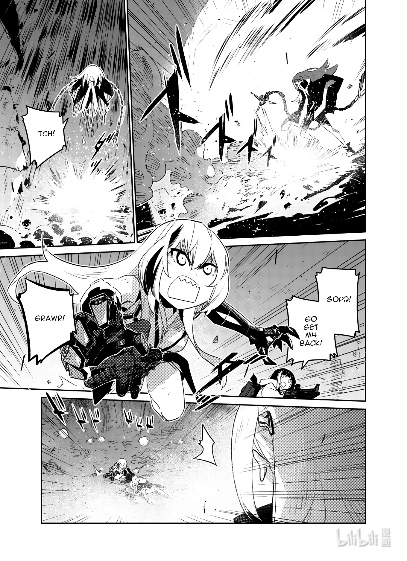Girls' Frontline Chapter 28 page 22 - Chapter 28: Log. 028 Intersection