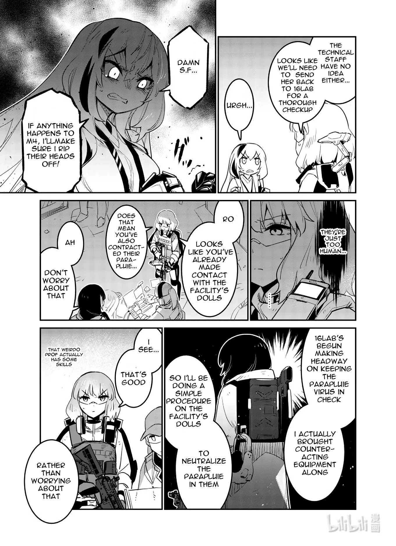 Girls' Frontline Chapter 28 page 36 - Chapter 28: Log. 028 Intersection