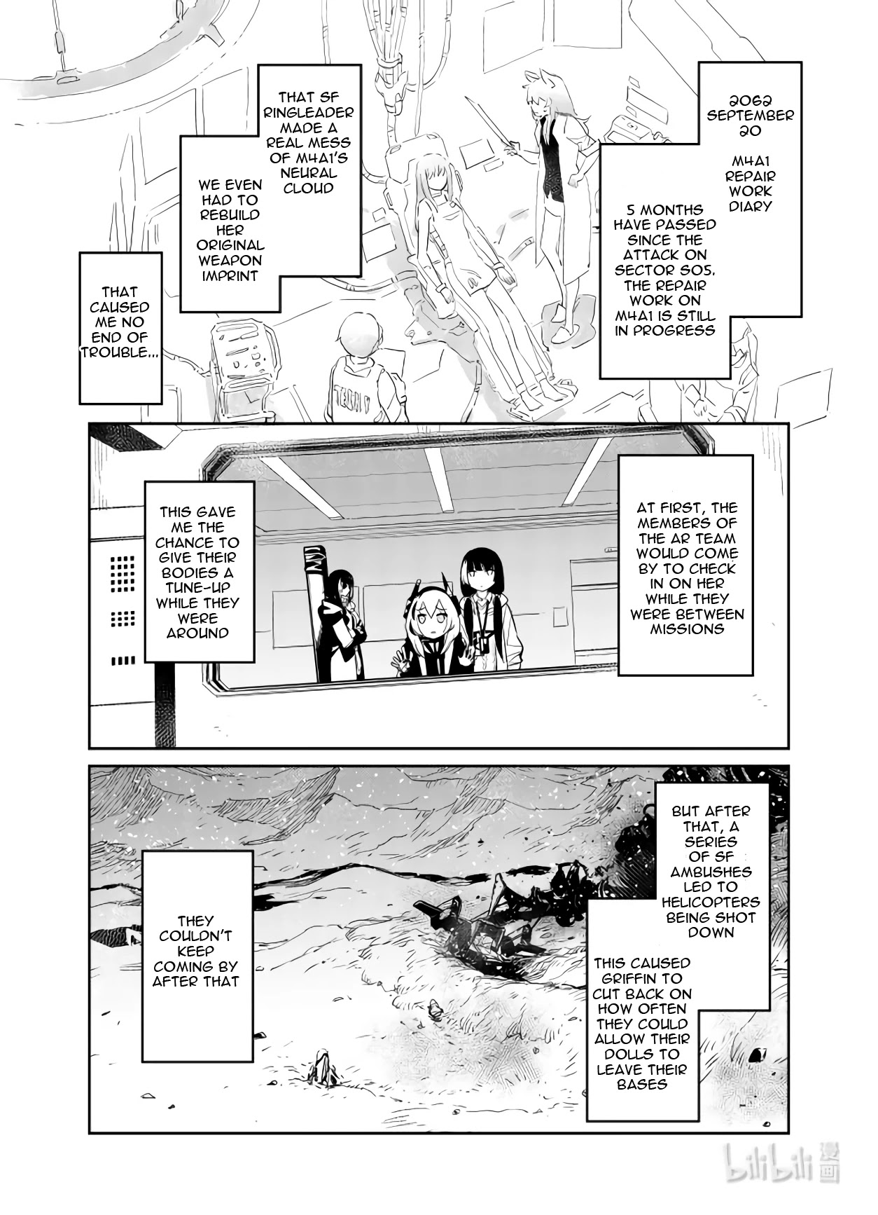 Girls' Frontline Chapter 29 page 2 - Chapter 29: Log. 029 Birth Cry