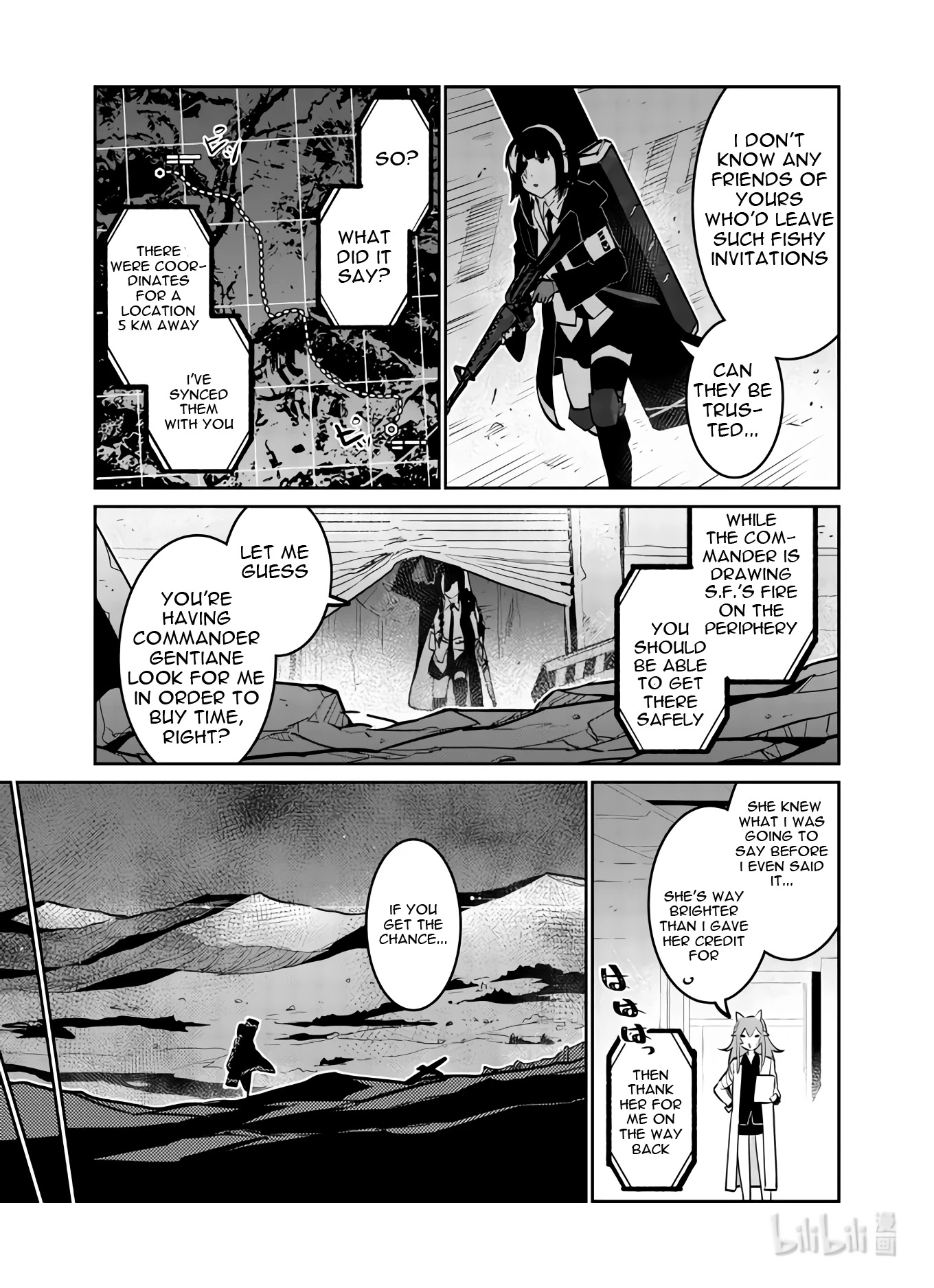 Girls' Frontline Chapter 31 page 12 - Chapter 31: Log. 031 Spark