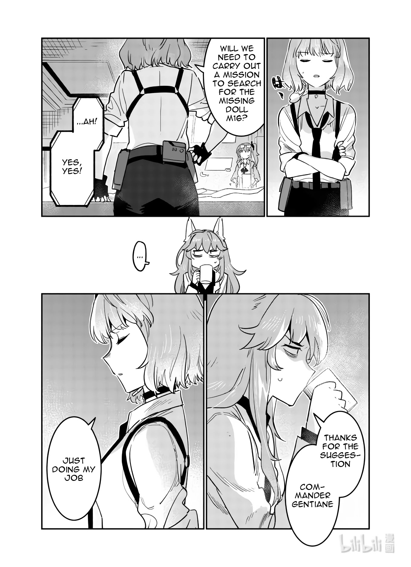 Girls' Frontline Chapter 31 page 8 - Chapter 31: Log. 031 Spark