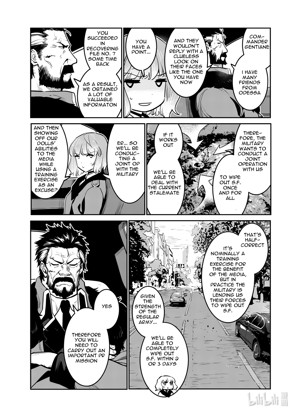 Girls' Frontline Chapter 33 page 7 - Chapter 33: Banquet