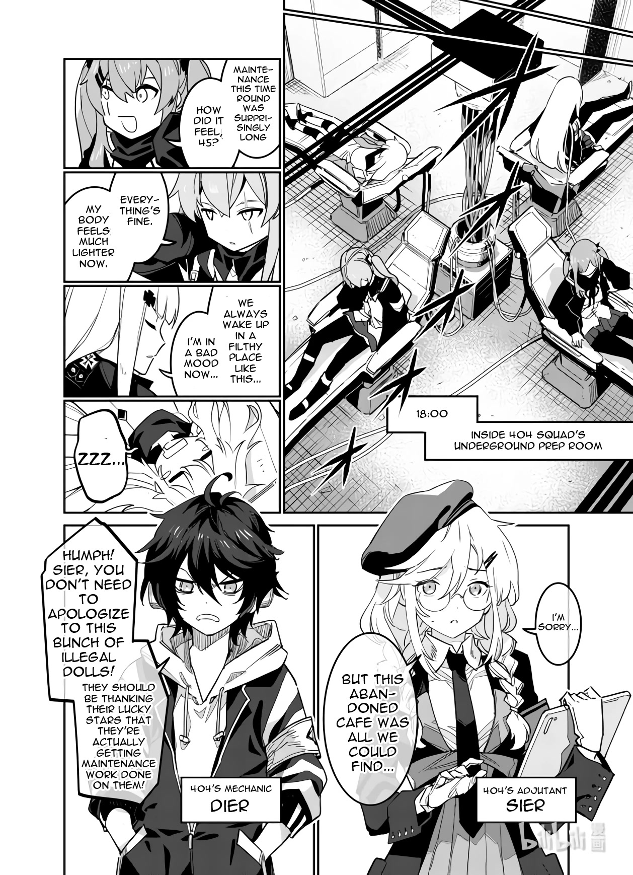 Girls' Frontline Chapter 34 page 20 - Chapter 34: Eagle and Hound