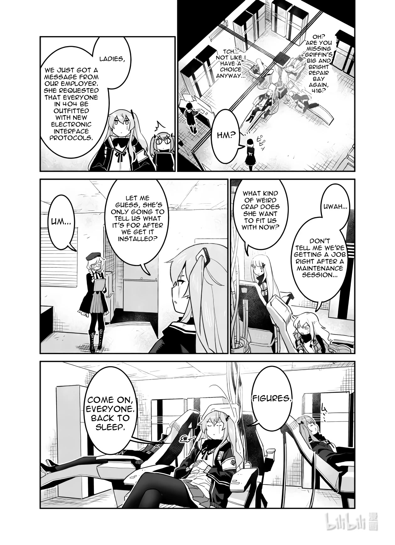 Girls' Frontline Chapter 34 page 21 - Chapter 34: Eagle and Hound