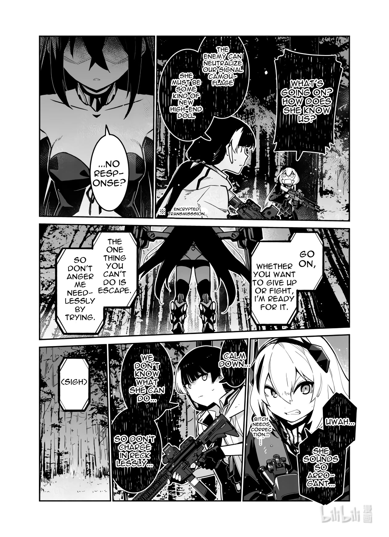 Girls' Frontline Chapter 34 page 4 - Chapter 34: Eagle and Hound