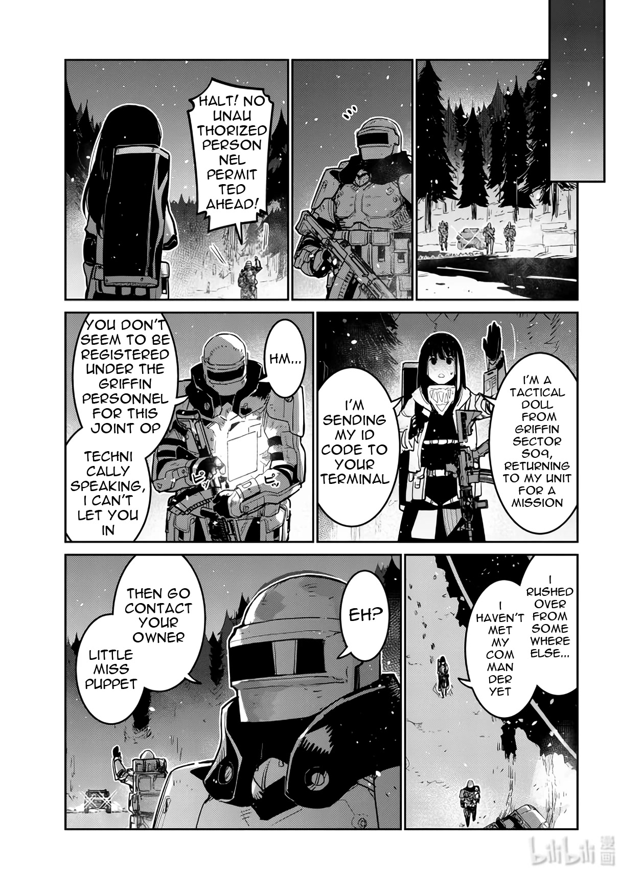 Girls' Frontline Chapter 35 page 4 - Chapter 35: Lost