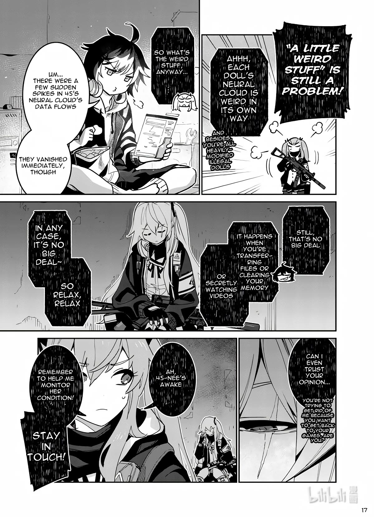 Girls' Frontline Chapter 36 page 17 - Chapter 36: Setting Out