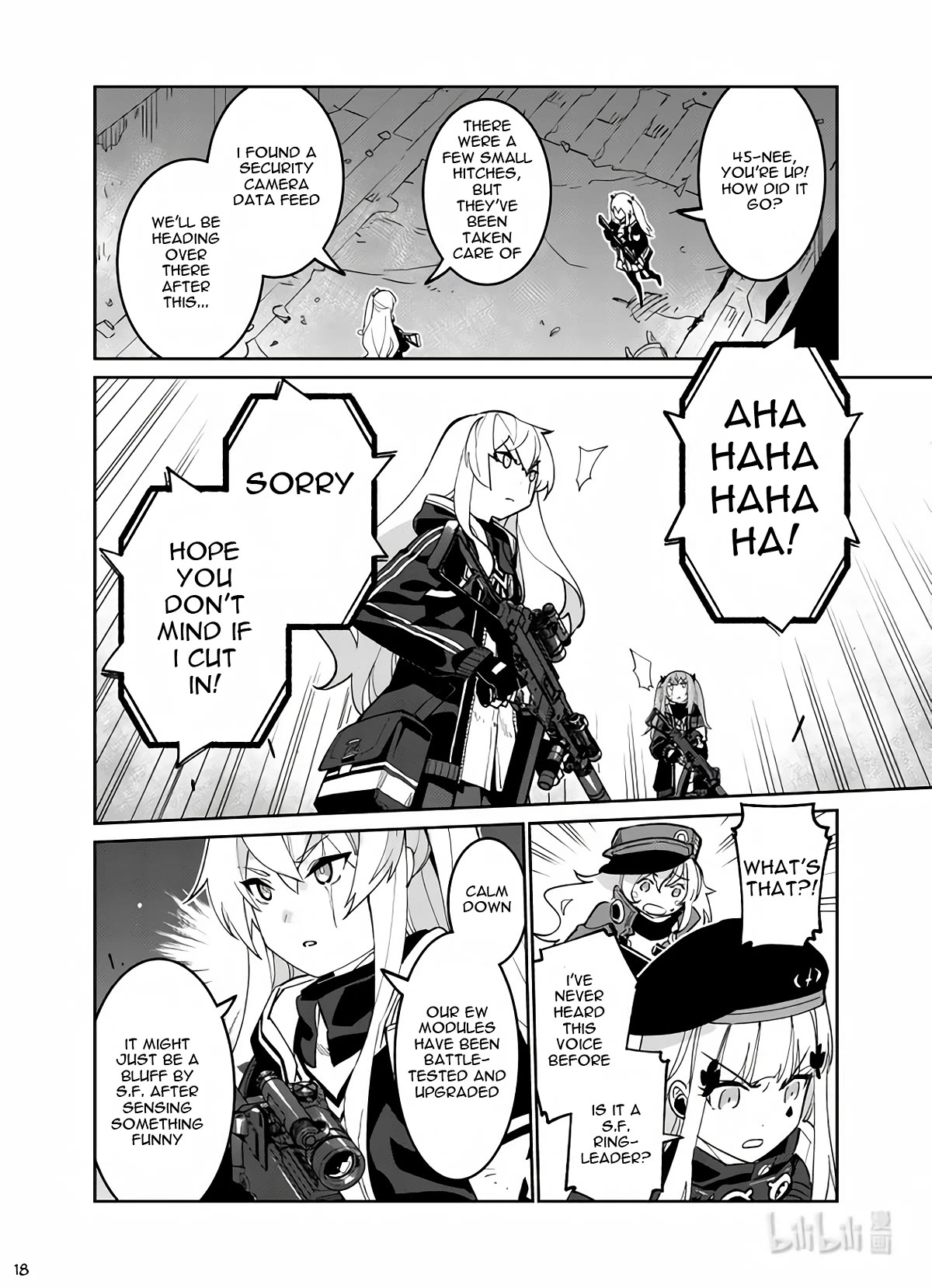 Girls' Frontline Chapter 36 page 18 - Chapter 36: Setting Out