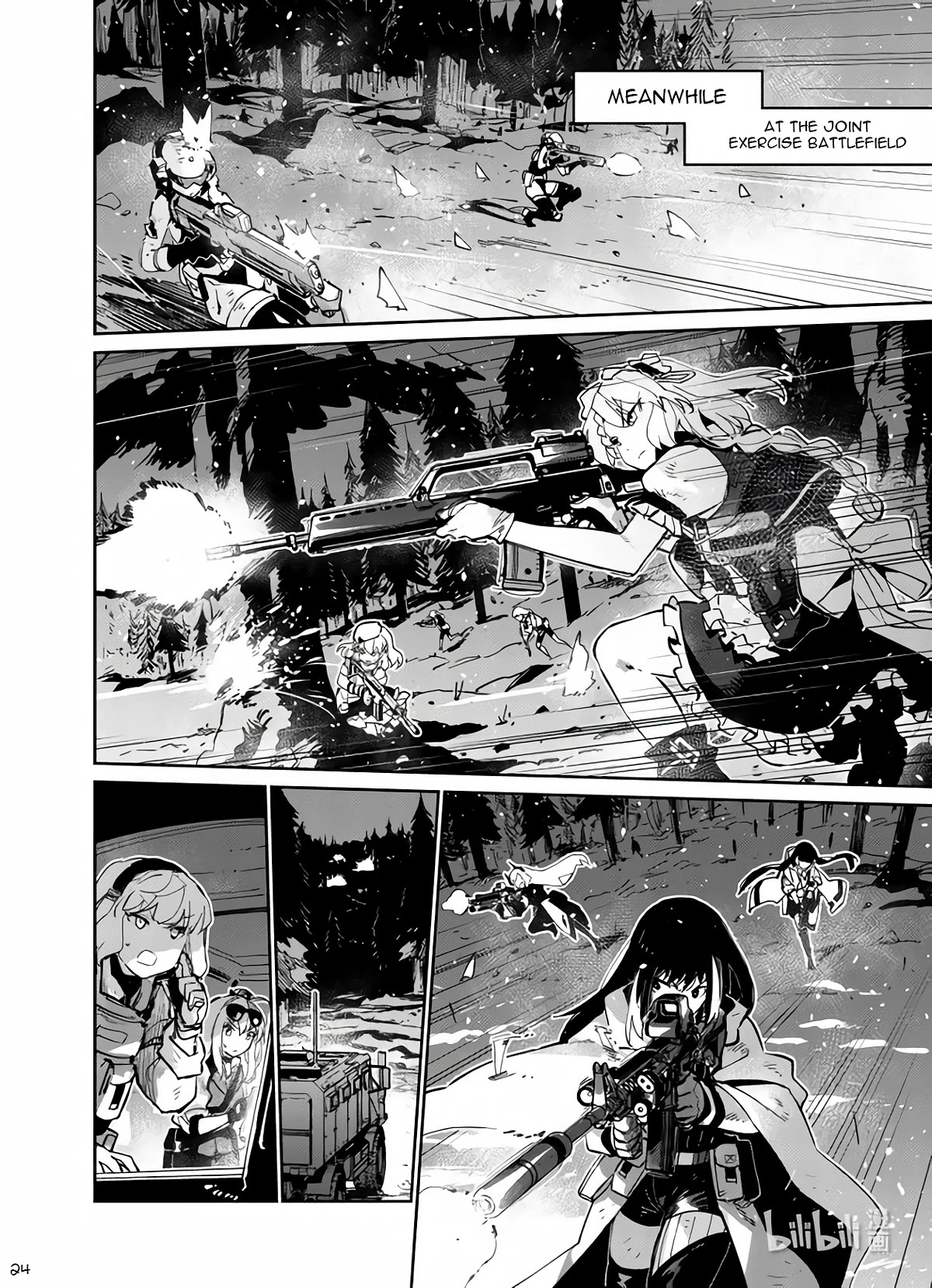 Girls' Frontline Chapter 36 page 24 - Chapter 36: Setting Out