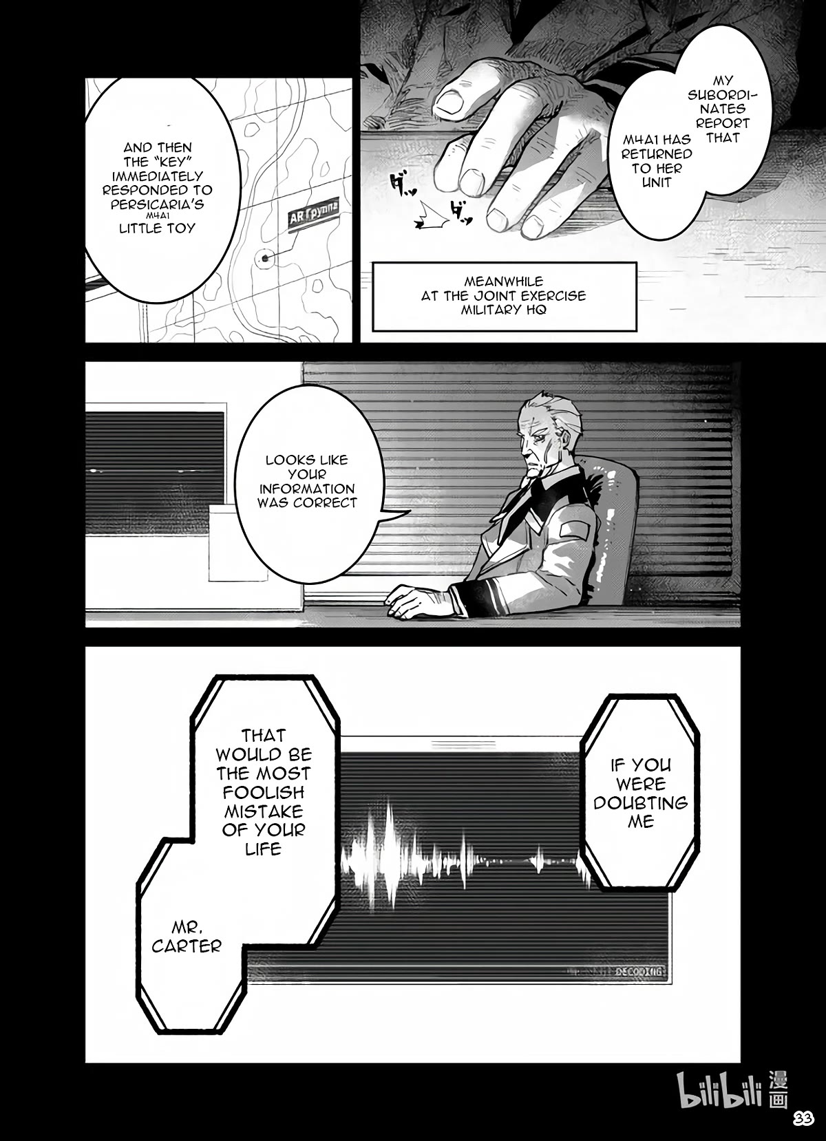 Girls' Frontline Chapter 36 page 33 - Chapter 36: Setting Out