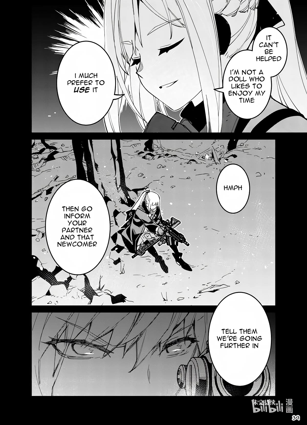 Girls' Frontline Chapter 36 page 39 - Chapter 36: Setting Out