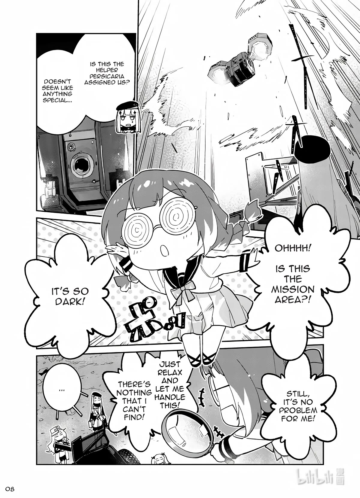 Girls' Frontline Chapter 36 page 8 - Chapter 36: Setting Out