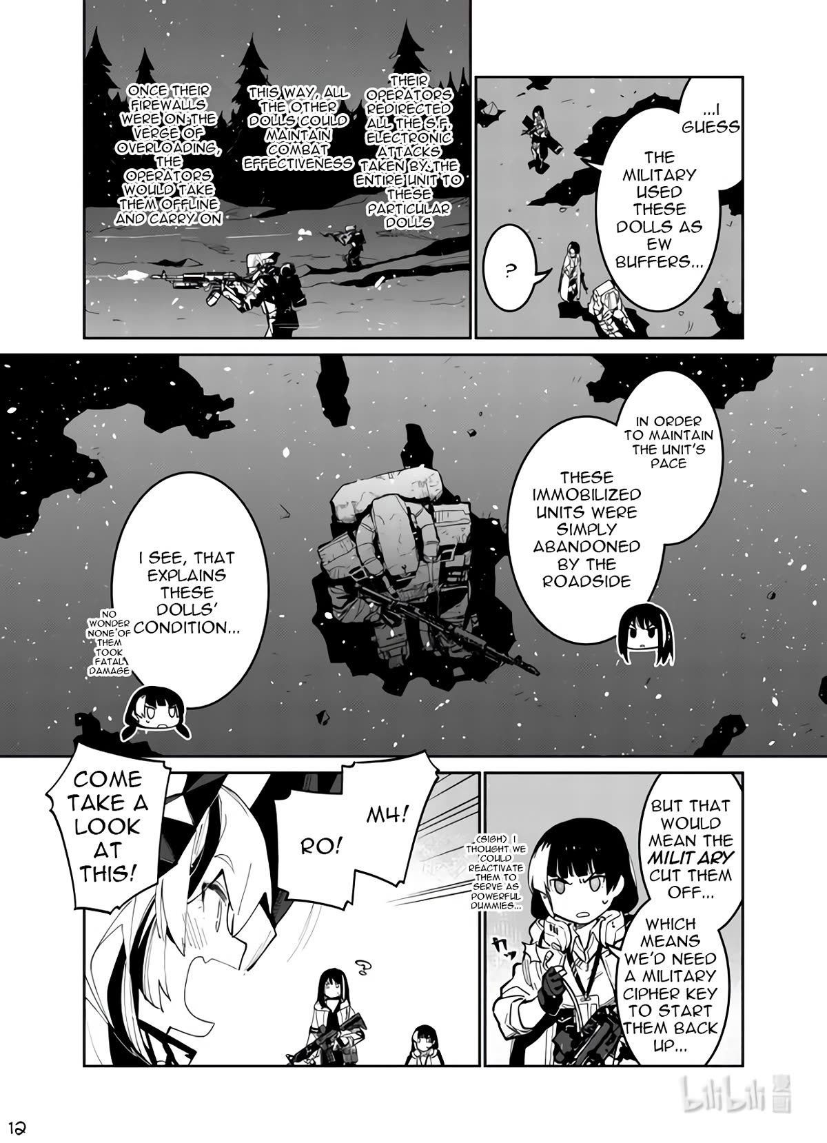 Girls' Frontline Chapter 37 page 12 - Chapter 37: Sweep