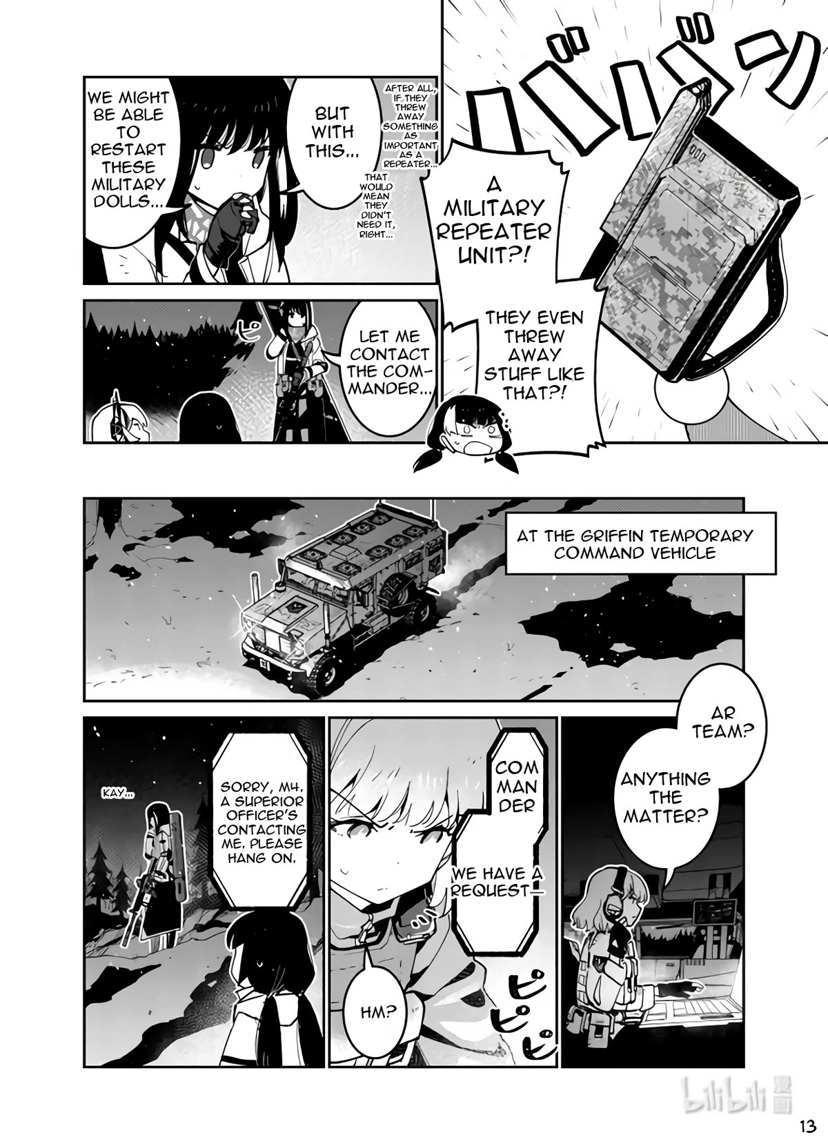 Girls' Frontline Chapter 37 page 13 - Chapter 37: Sweep