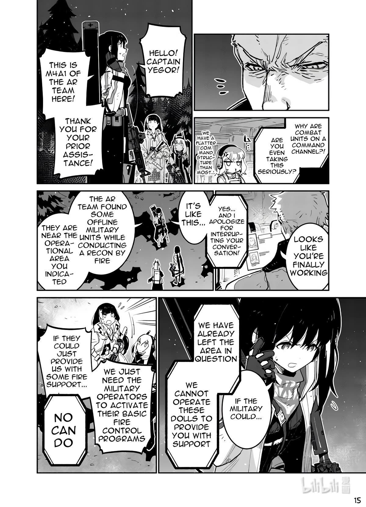 Girls' Frontline Chapter 37 page 15 - Chapter 37: Sweep