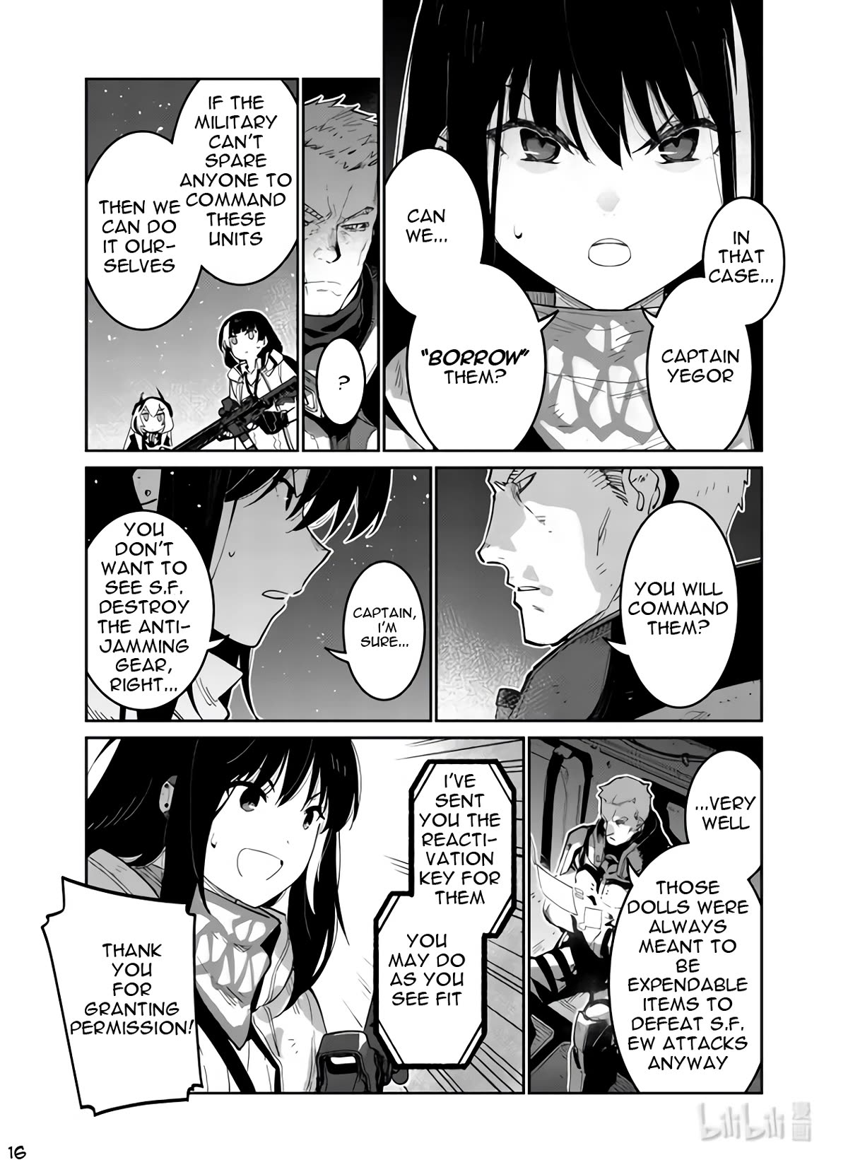 Girls' Frontline Chapter 37 page 16 - Chapter 37: Sweep