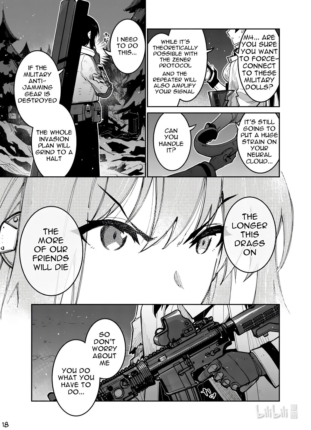 Girls' Frontline Chapter 37 page 18 - Chapter 37: Sweep