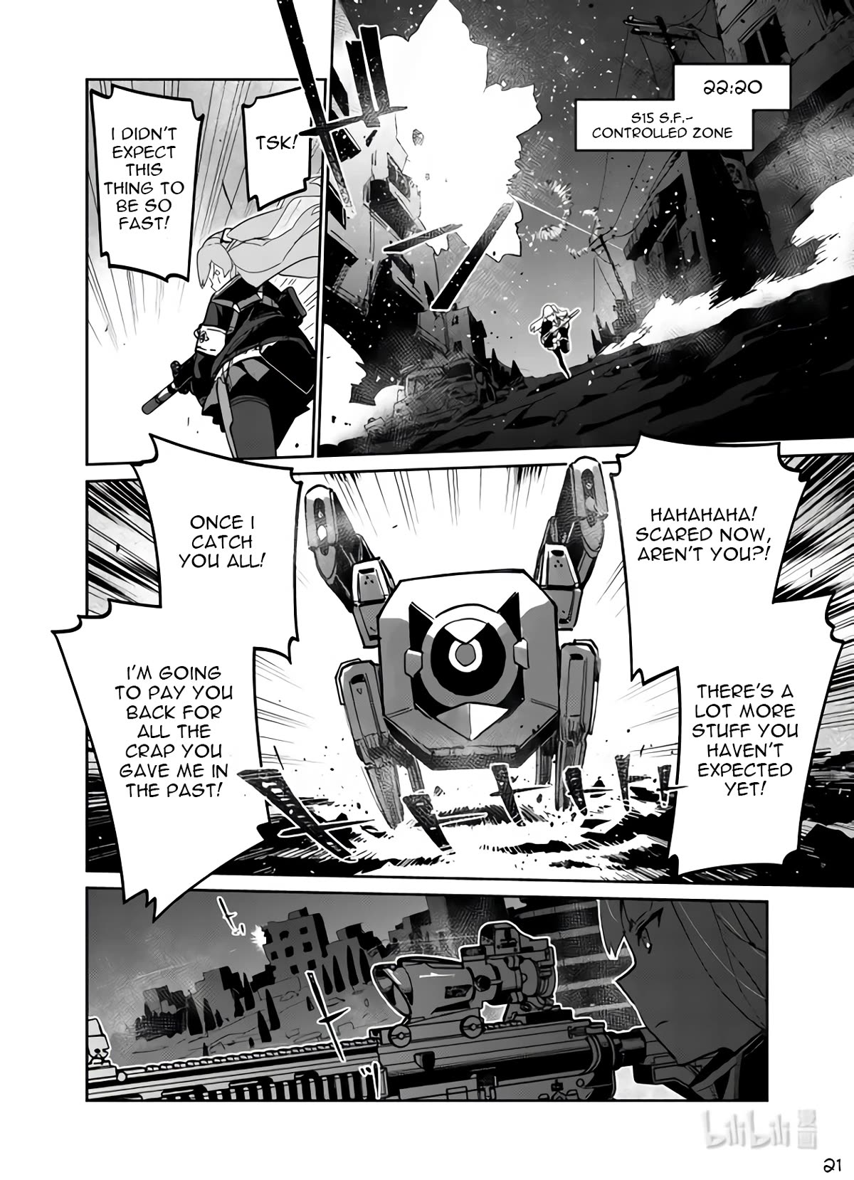 Girls' Frontline Chapter 37 page 21 - Chapter 37: Sweep