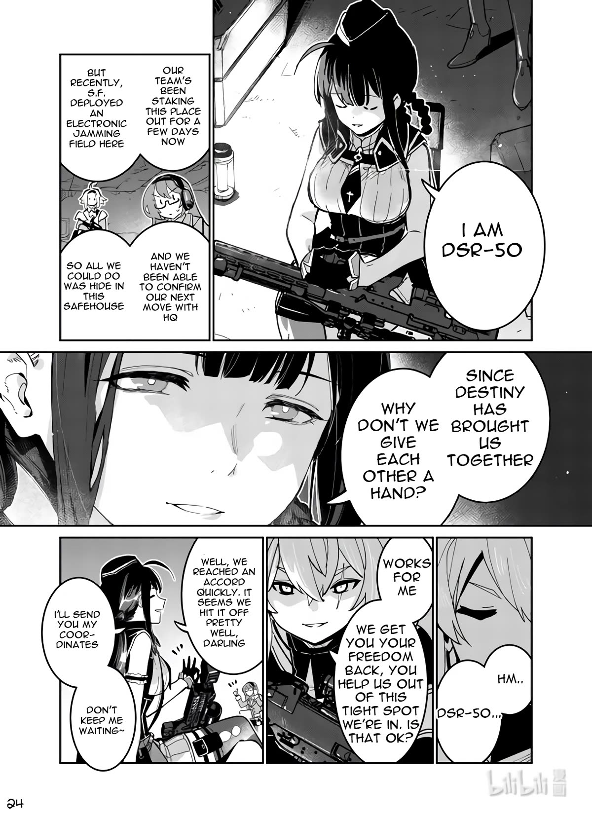 Girls' Frontline Chapter 37 page 24 - Chapter 37: Sweep