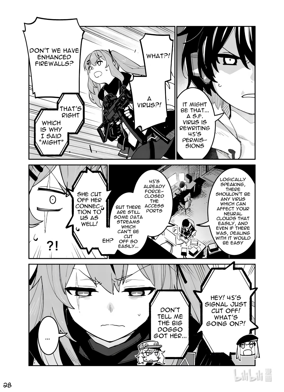 Girls' Frontline Chapter 37 page 28 - Chapter 37: Sweep