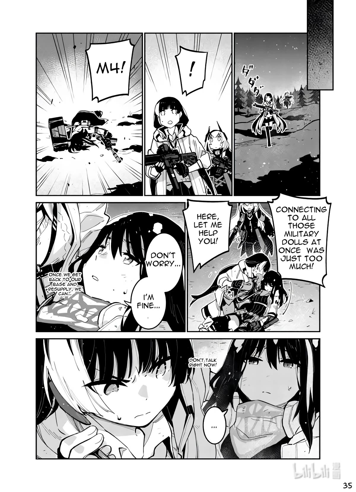 Girls' Frontline Chapter 37 page 35 - Chapter 37: Sweep
