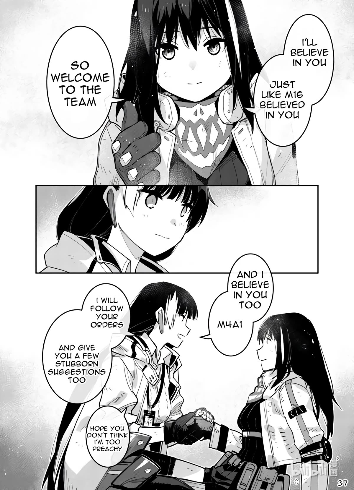 Girls' Frontline Chapter 37 page 37 - Chapter 37: Sweep