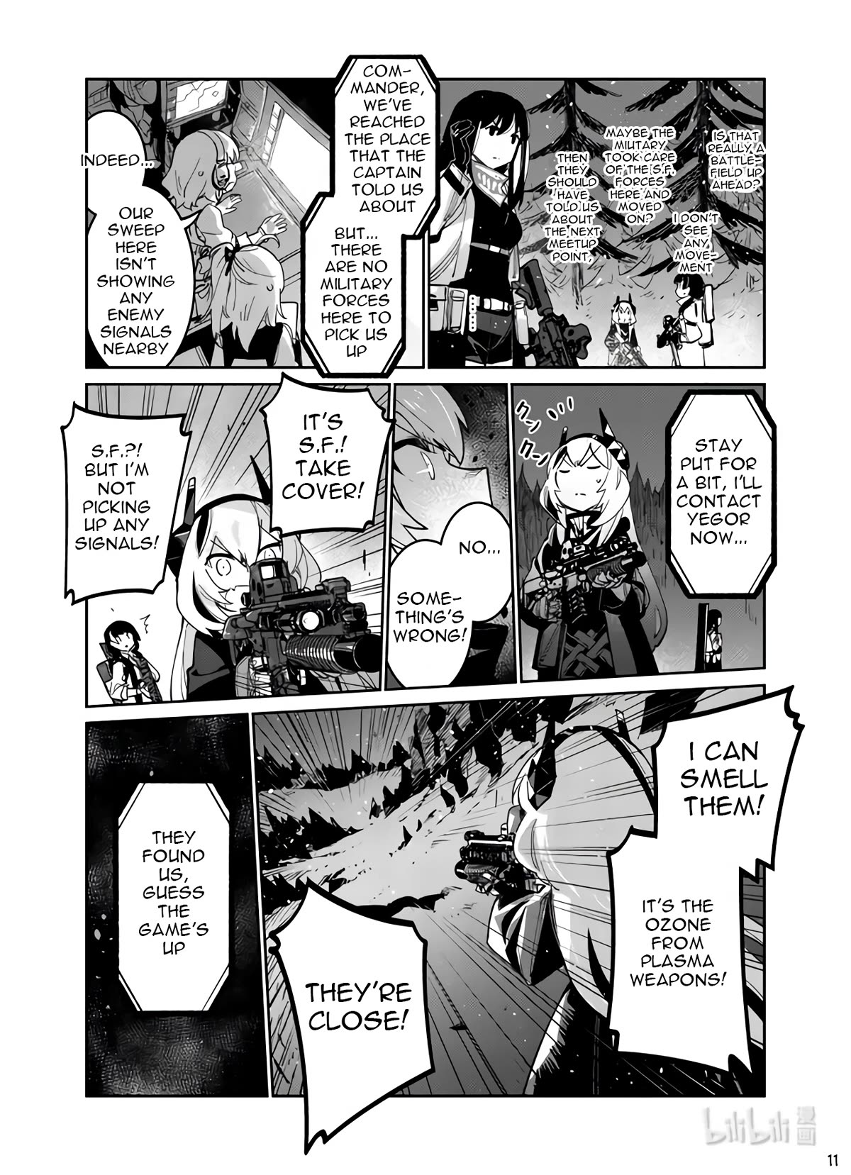 Girls' Frontline Chapter 38 page 11 - Chapter 38: Breakout