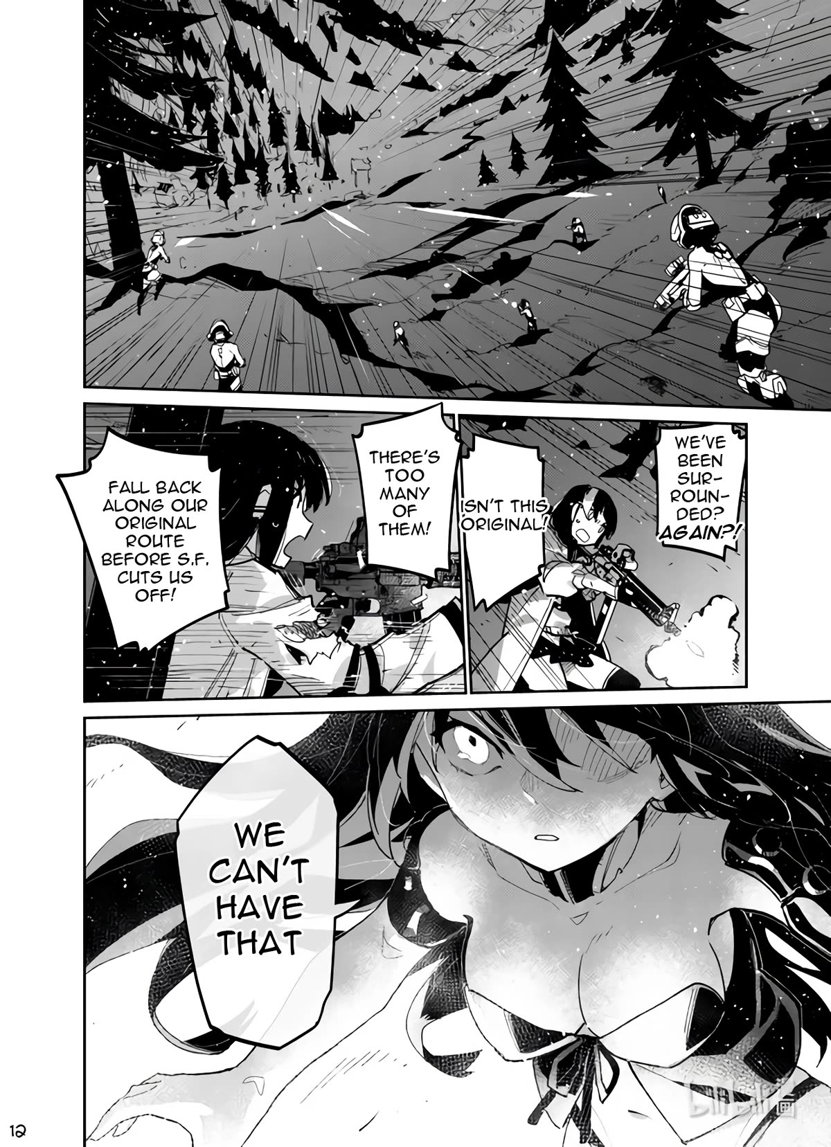 Girls' Frontline Chapter 38 page 12 - Chapter 38: Breakout