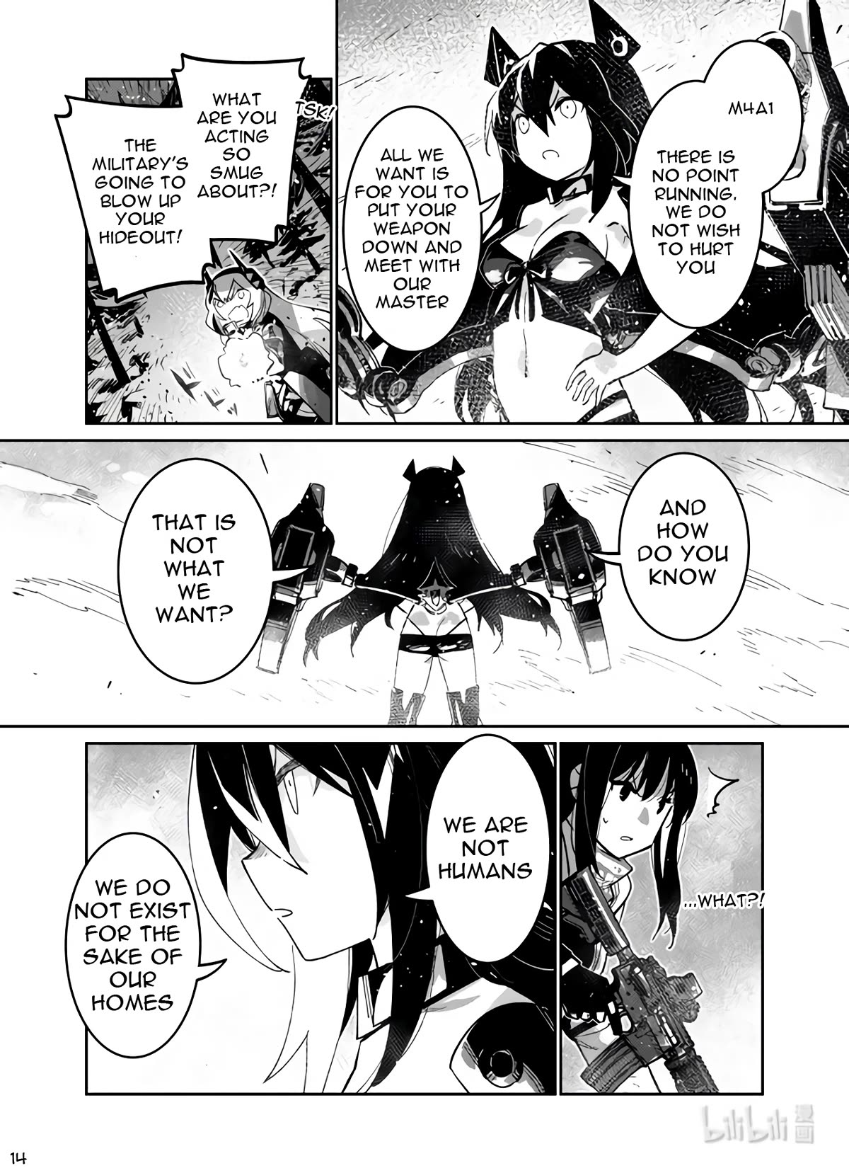 Girls' Frontline Chapter 38 page 14 - Chapter 38: Breakout