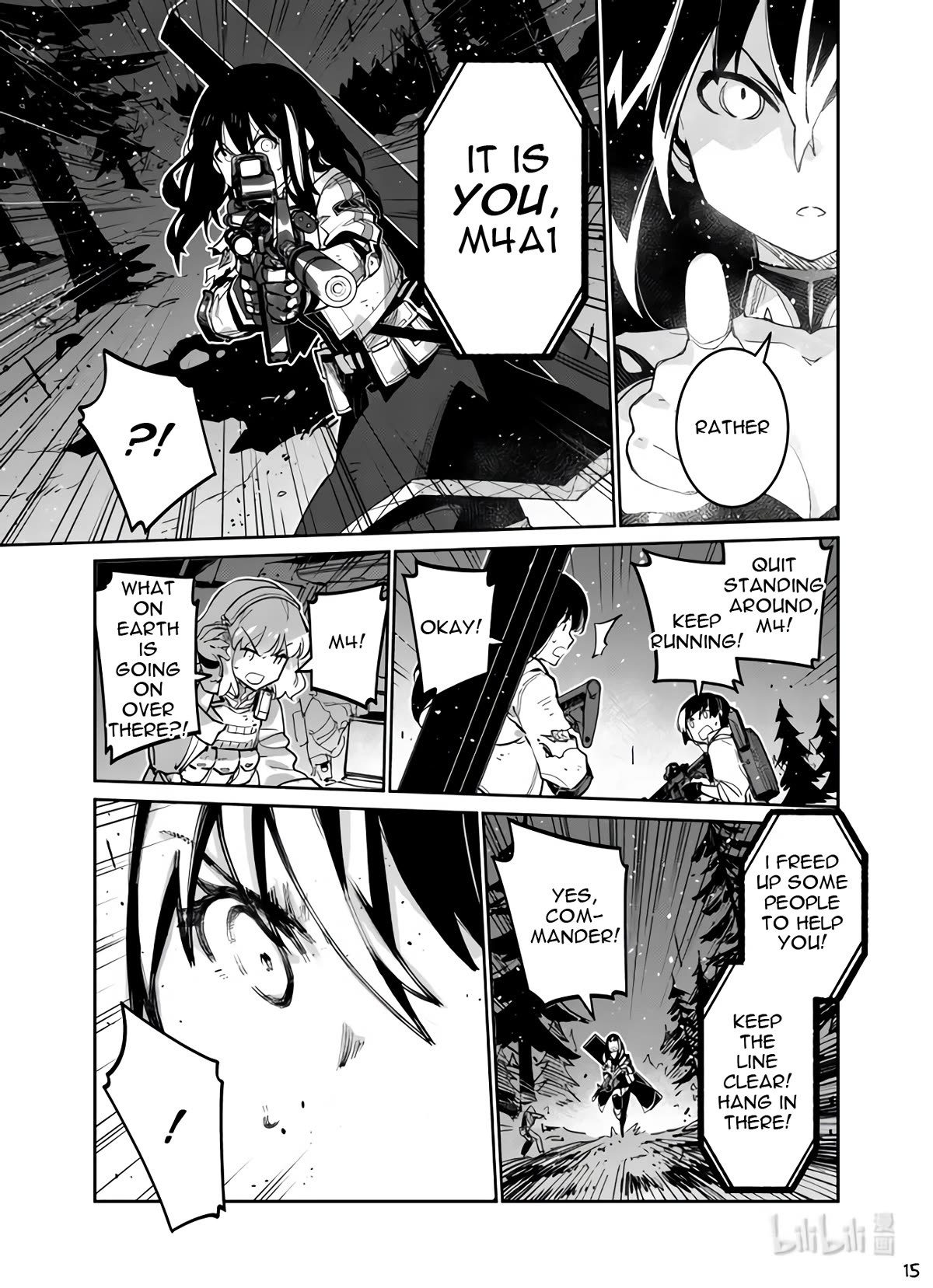 Girls' Frontline Chapter 38 page 15 - Chapter 38: Breakout