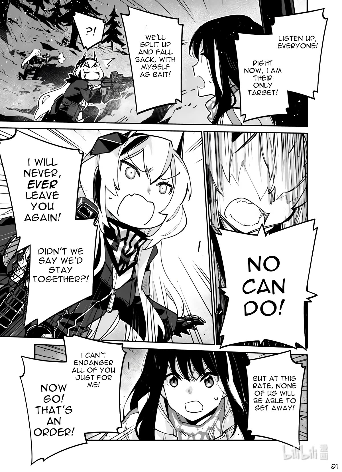 Girls' Frontline Chapter 38 page 21 - Chapter 38: Breakout