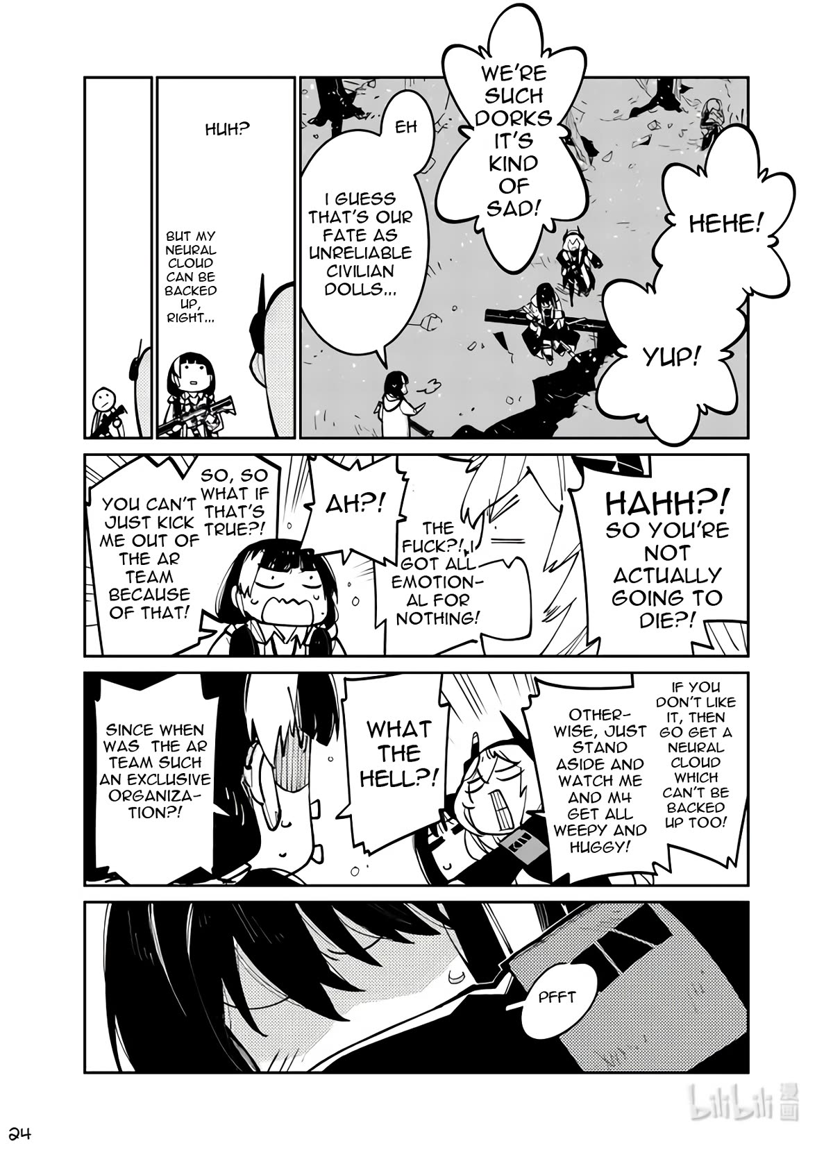 Girls' Frontline Chapter 38 page 24 - Chapter 38: Breakout