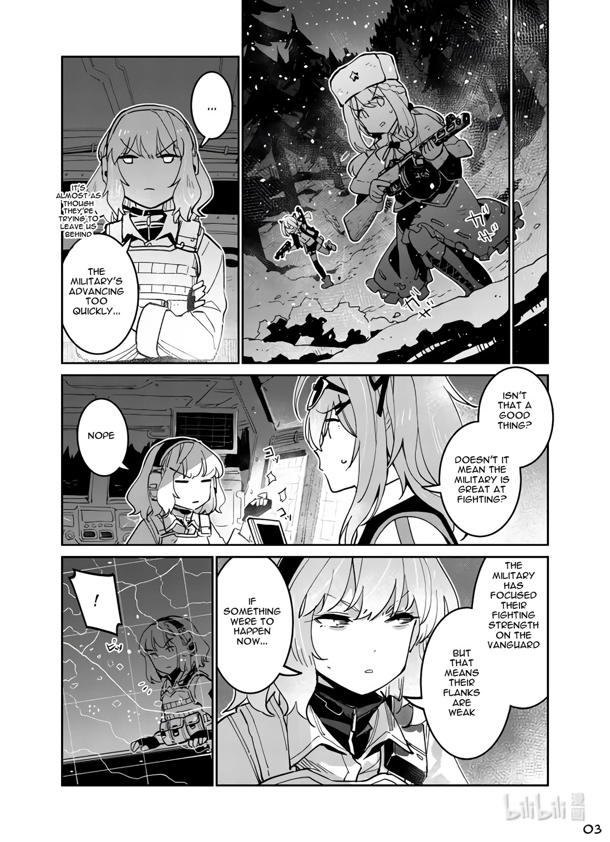 Girls' Frontline Chapter 38 page 3 - Chapter 38: Breakout