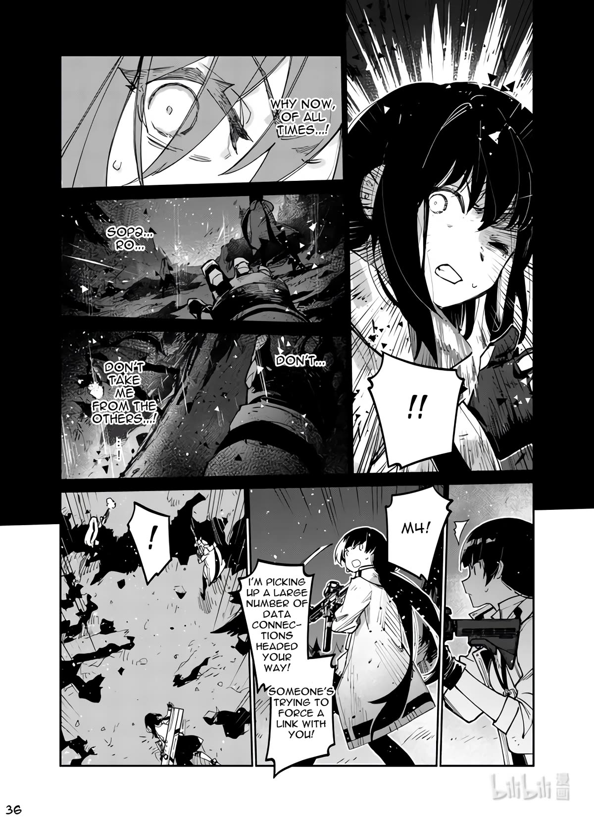 Girls' Frontline Chapter 38 page 36 - Chapter 38: Breakout