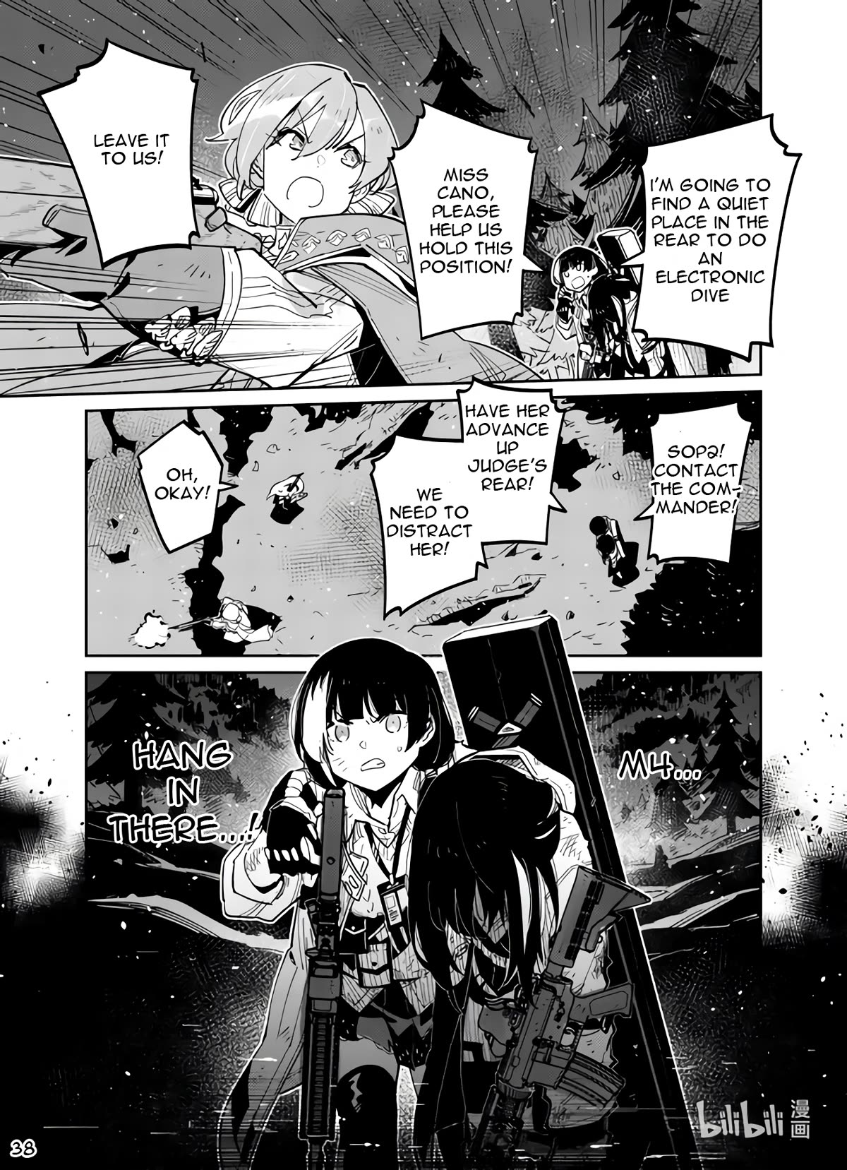 Girls' Frontline Chapter 38 page 38 - Chapter 38: Breakout