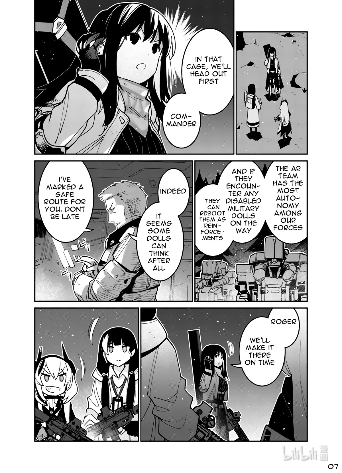 Girls' Frontline Chapter 38 page 7 - Chapter 38: Breakout