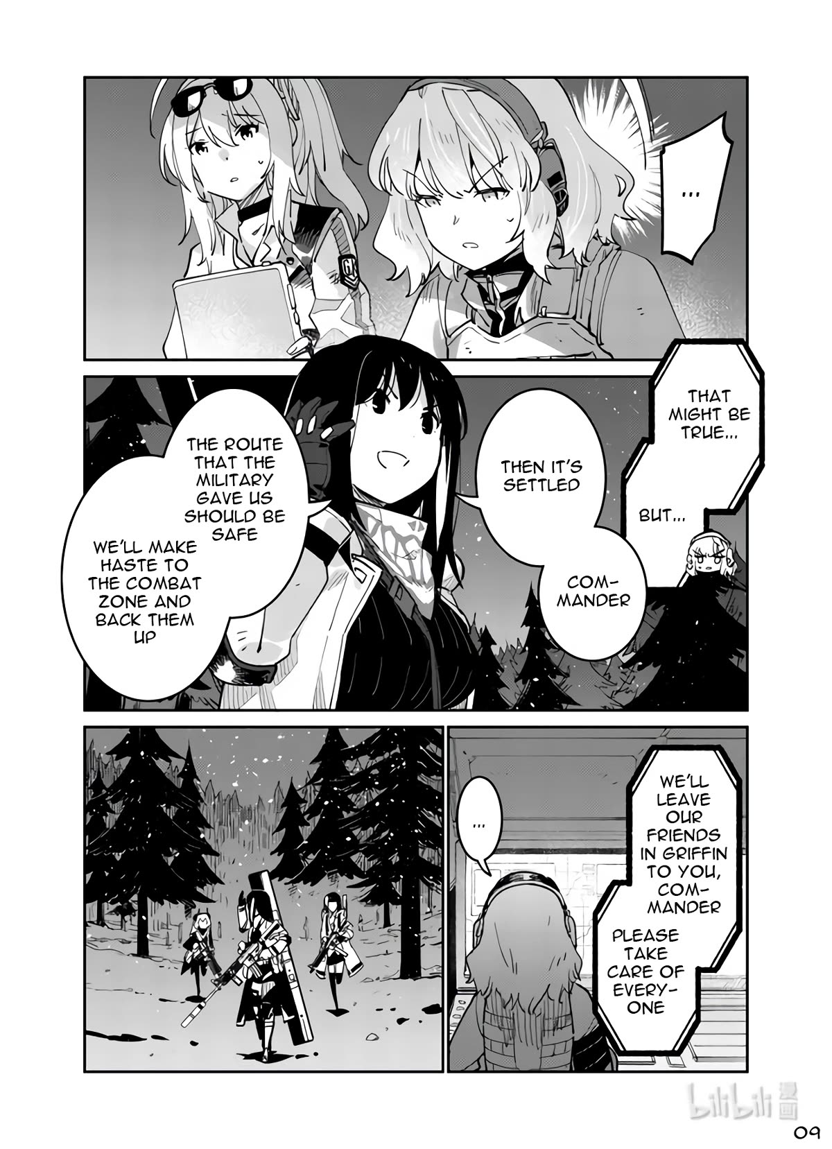 Girls' Frontline Chapter 38 page 9 - Chapter 38: Breakout